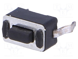 Microswitch TACT; SPST-NO; Pos: 2; 0.05A/12VDC; THT; none; 1.8N
