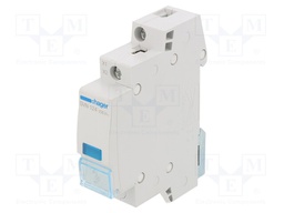 LED indicator; 230VAC; DIN; Colour: blue