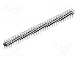 Connector: pin strips; pin header; male; PIN: 76; 2mm; THT; 2x38