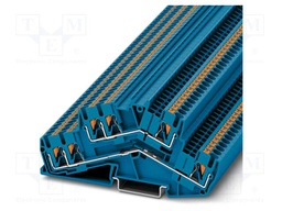 Splice terminal: rail; PTS; PA; L: 45.8mm; terminals: 6; W: 5.2mm