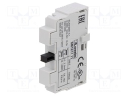 Auxiliary contacts; Contacts: NC + NO