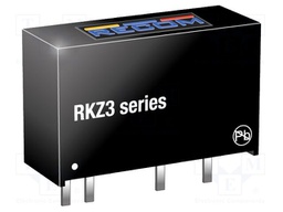 Converter: DC/DC; 3W; Uin: 21.6÷26.4V; Uout: 5VDC; Iout: 600mA; SIP7