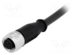 Plug; M12; PIN: 12; female; A code-DeviceNet / CANopen; 0.5m