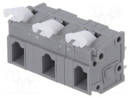 PCB terminal block; straight; 10mm; ways: 3; on PCBs; 0.2÷2.5mm2