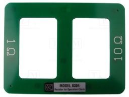 Test acces: reference resistor; Works with: KEW4200,KEW4202