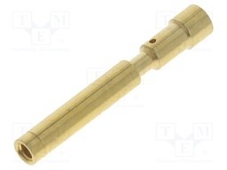 Contact; Size: 1mm; female; 0.08÷0.56mm2; crimped; for cable
