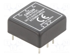 Converter: DC/DC; 30W; Uin: 18÷75V; 3.3VDC; Iout: 7500mA; 18g; 270kHz