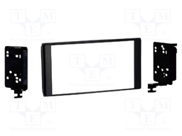 Radio frame; Subaru; 2 DIN; black