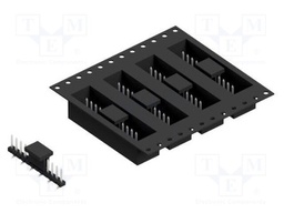Connector: pin strips; pin header; male; PIN: 12; 2mm; SMT; 1x12