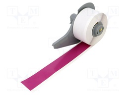 Tape; 25.4mm; 15.24m; purple; self-adhesive; -40÷82°C