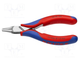 Pliers; cutting,to forming; 125mm; two-component handle grips