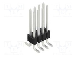 Connector: pin strips; pin header; male; PIN: 8; 1.27mm; SMT; 2x4
