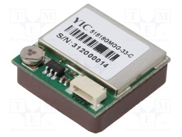 Module: GPS/GALLILEO; ±5m; GPS; -165dBm; 3÷5.5VDC; 9.6kbps; Ch: 99
