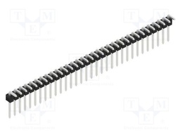 Connector: pin strips; pin header; male; PIN: 32; 2.54mm; THT; 1x32