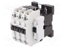Contactor: 3-pole; NO x3; 24VAC; 30A; DIN,panel; CI 30; -30÷70°C