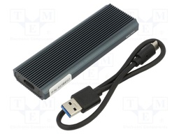Hard discs housing: M.2; PnP; SATA III,USB 3.1; 40x116x14mm