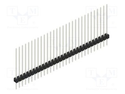 Connector: pin strips; pin header; male; PIN: 30; 2.54mm; THT; 1x30