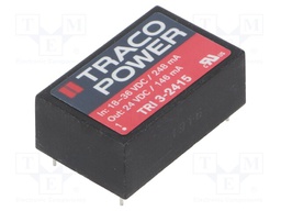 Converter: DC/DC; 3.5W; Uin: 18÷36V; Uout: 24VDC; Iout: 146mA; DIP24