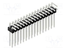Connector: pin strips; pin header; male; PIN: 32; 2.54mm; THT; 2x16