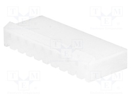 Plug; wire-board; female; 3.96mm; PIN: 10; w/o contacts; for cable