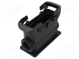 Enclosure: for rectangular connectors; Han Eco B; size 24B; M32