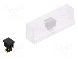Connector: pin strips; pin header; male; PIN: 4; 2mm; SMT; 2x2; 100V