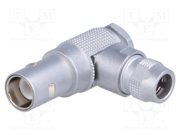 Connector: coaxial; Series: 0S; plug; male; soldering; for cable