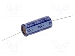 Capacitor: electrolytic; THT; 10000uF; 10VDC; Ø18x41mm; ±20%