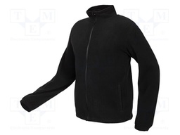 Fleece; Size: XXXL; black; BASIC