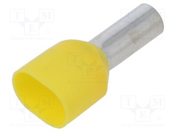 Tip: bootlace ferrule; insulated,double; copper; 6mm2; 12mm