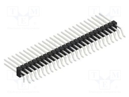 Connector: pin strips; pin header; male; PIN: 52; 2.54mm; SMT,THT