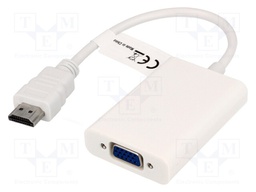 Adapter; D-Sub 15pin HD socket,HDMI plug