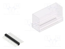 Connector: pin strips; pin header; male; PIN: 14; 1.27mm; SMT; 1x14