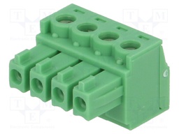 Pluggable terminal block; 3.81mm; ways: 4; straight; plug; female