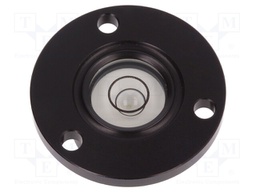 Spirit level; mounting flange, for inserting; H: 11mm; aluminium