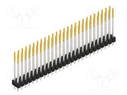 Connector: pin strips; pin header; male; PIN: 52; 2.54mm; THT; 2x26