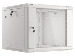 Enclosure: rack cabinet; Standard: 19"; 9U; grey; Z: 600mm; X: 600mm
