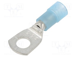 Tip: ring tube; M5; Ø: 5.2mm; 1.5÷2.5mm2; crimped; for cable; tinned