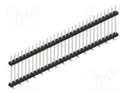Connector: pin strips; pin header; male; PIN: 30; 2mm; SMT; 1x30