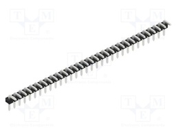 Connector: pin strips; pin header; male; PIN: 31; 2.54mm; THT; 1x31