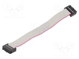 Ribbon cable with IDC connectors; 12x28AWG; Cable ph: 1.27mm