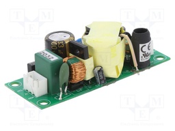 Converter: AC/DC; 25W; 90÷264VAC; Uout: 15VDC; Iout: 1.67A; 85%