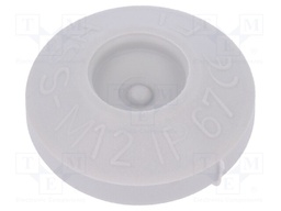 Grommet; Ømount.hole: 12mm; TPE (thermoplastic elastomer); IP67