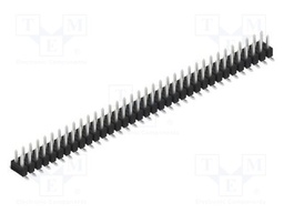 Connector: pin strips; pin header; male; PIN: 70; 2.54mm; SMT; 2x35
