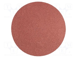 Cleaning cloth: sandpaper; Granularity: 120; Mounting: bur; Ø125mm