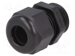 Gland; M20; IP68; 6÷12mm; Mat: thermoplastic; black