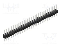 Connector: pin strips; pin header; male; PIN: 30; 1.27mm; THT; 1x30