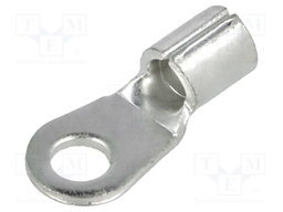 Ring terminal; M4; 4÷6mm2; crimped; for cable; non-insulated