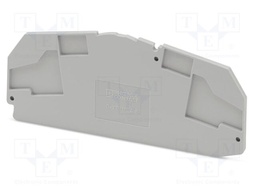 End piece; L: 41.9mm; W: 2.2mm; H: 104.4mm; Body: grey