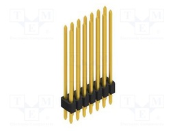 Connector: pin strips; pin header; male; PIN: 14; 1.27mm; THT; 2x7
